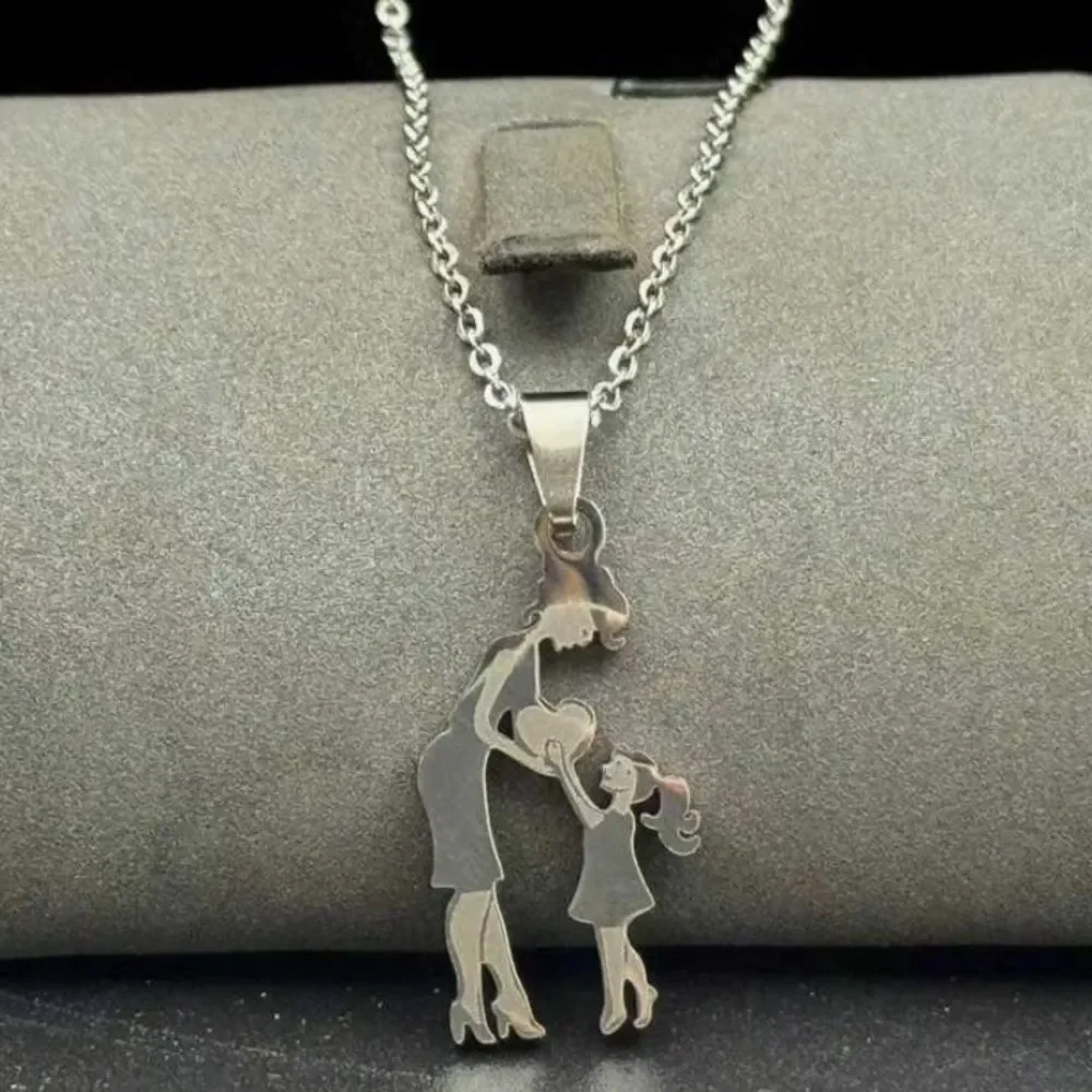 3for$20 Mother Son Daughter Pendant Necklace Women's adjustable Necklace